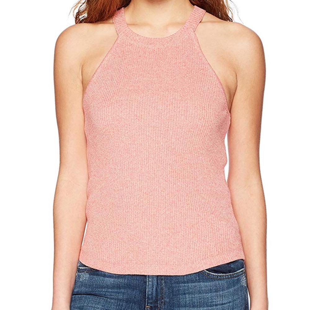 ☀️ PrAna High-Neck Sweater Tank Top